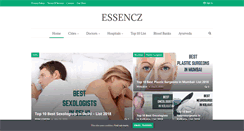 Desktop Screenshot of essencz.com